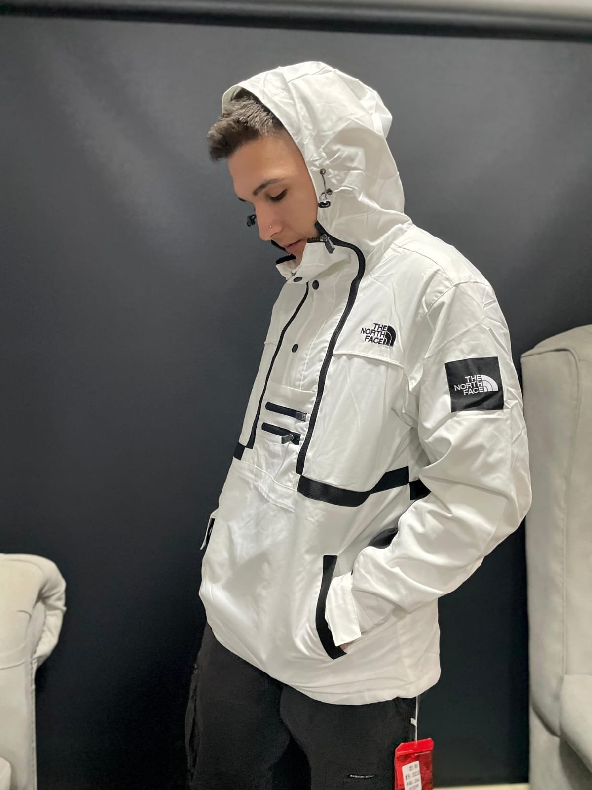 Anorak TNF rompe vientos impermeable - Imagen 2