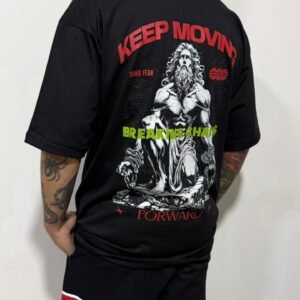 Remera Oversize Keep moving